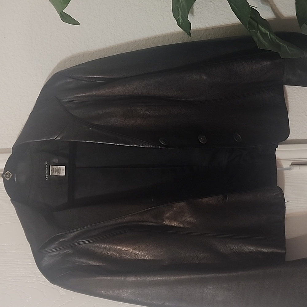 Jones NY leather jacket - Picture 3 of 5